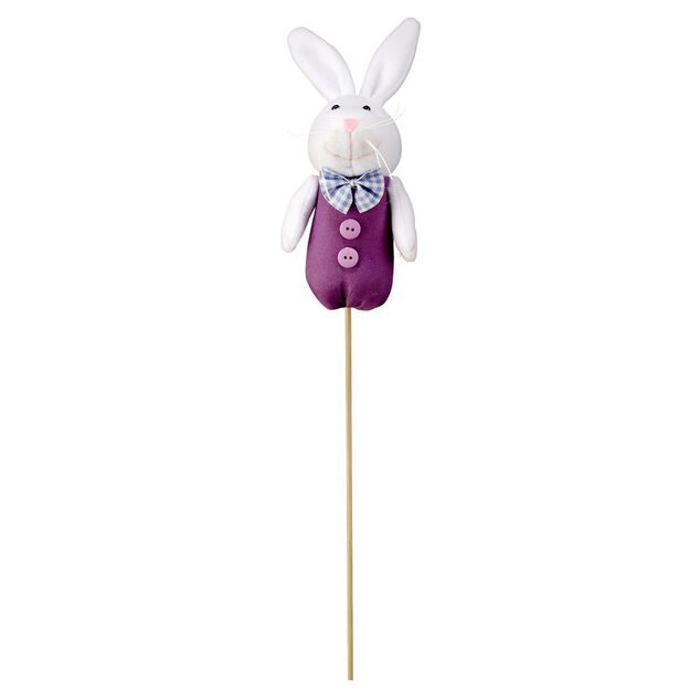 Pic lapin d&eacute;coration de P&acirc;ques H.46 cm