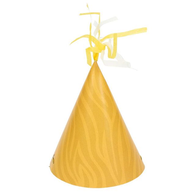 Chapeau de fête thème sauvage x8