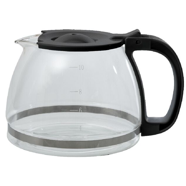 Cafetière électrique Homday noire 1,25 L