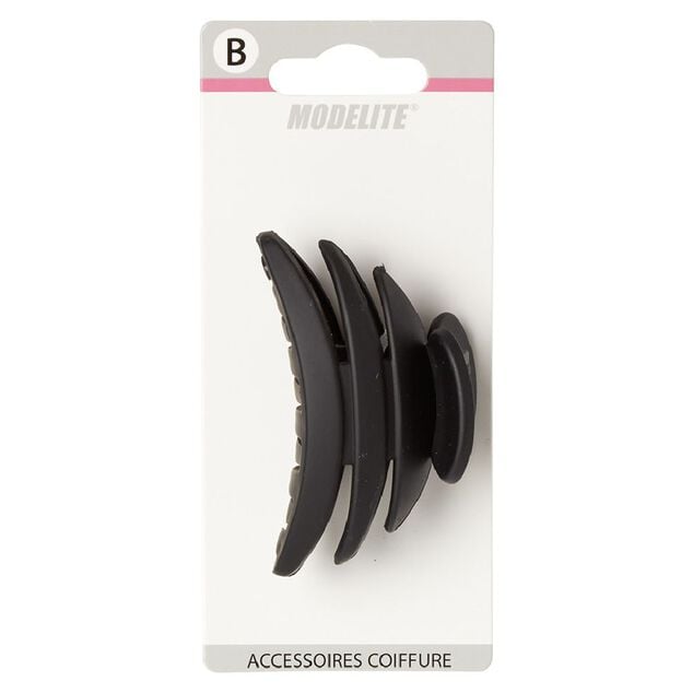 Pince crocodile uni mat L.6 cm