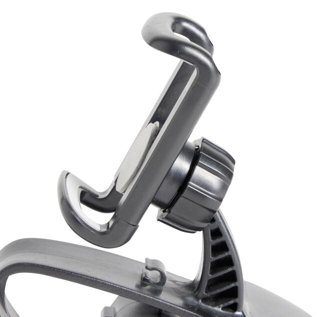 Support de t&eacute;l&eacute;phone pour voiture avec rotation 360&deg; noir