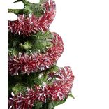 Guirlande rouge métallisé L180cm