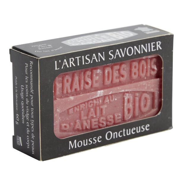 Savon au lait d'ânesse 60gr L'artisan Savonnier (plusieurs modèles)