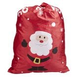 Hotte de Père Noël en velours