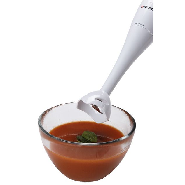 Mixeur &agrave; main 3 en 1 Homday blanc 350 ml