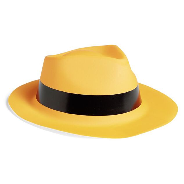 Chapeau fantaisie plastique flashy