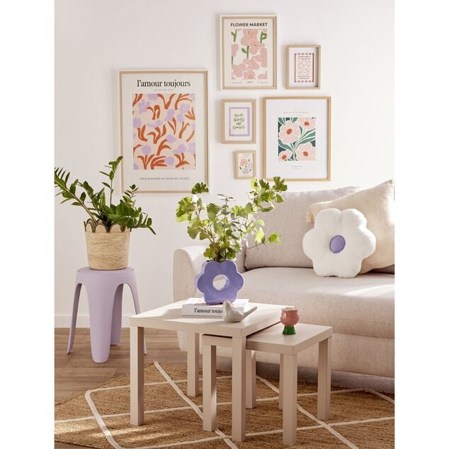 Bo&icirc;te de rangement forme livre th&egrave;me floral 16,5x22cm (2 mod&egrave;les)