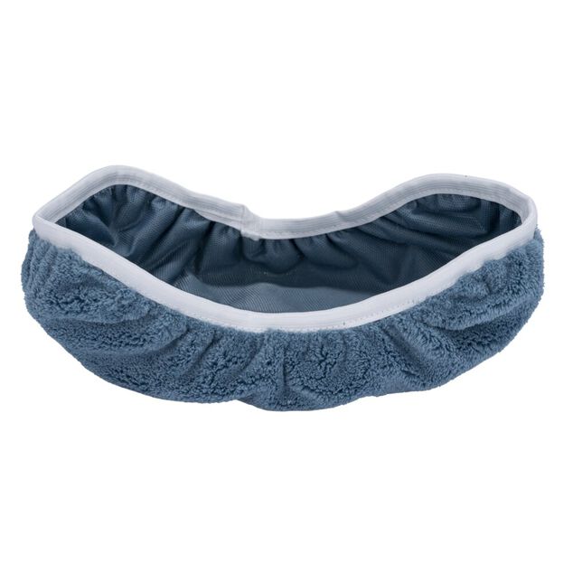 Serpillère recharge microfibre bleue 32x18cm