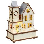 Décoration lumineuse, bois