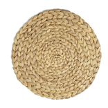 Set de table rond jacinthe d'eau tressée Ø35cm