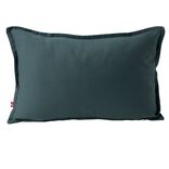 Housse de coussin coton Panama 30x50cm vert