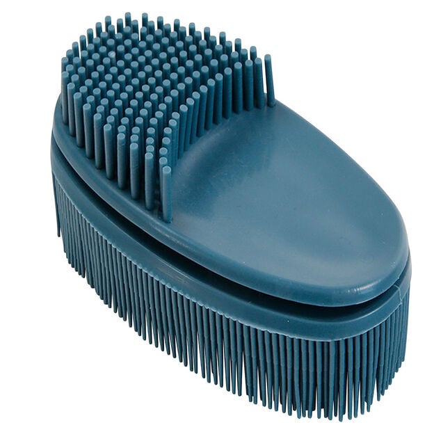 Brosse double face Homclean bleue