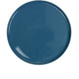 Assiette plate ronde Nordic porcelaine bleu &Oslash;28cm