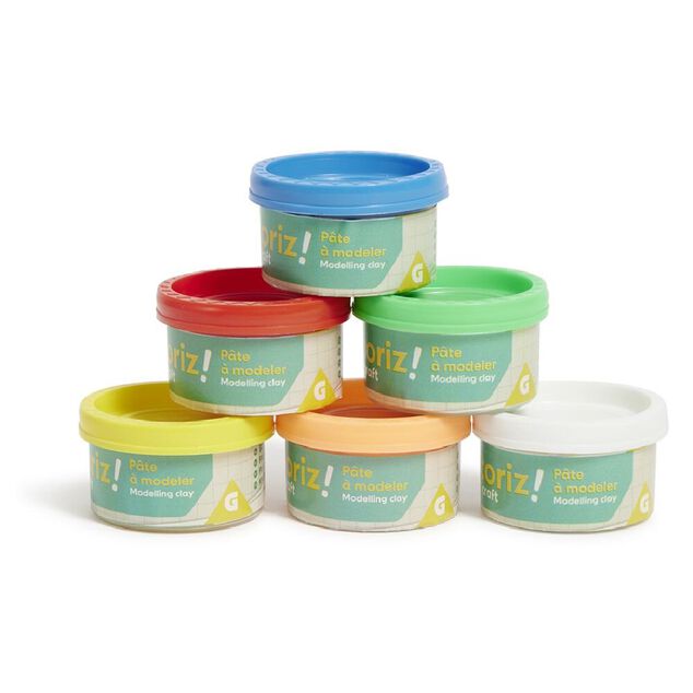 P&acirc;te &agrave; modeler mini pot 25g x6