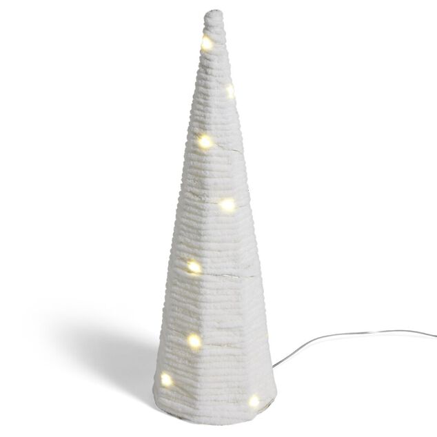 Sapin à poser lumineux 15LED à piles H40cm
