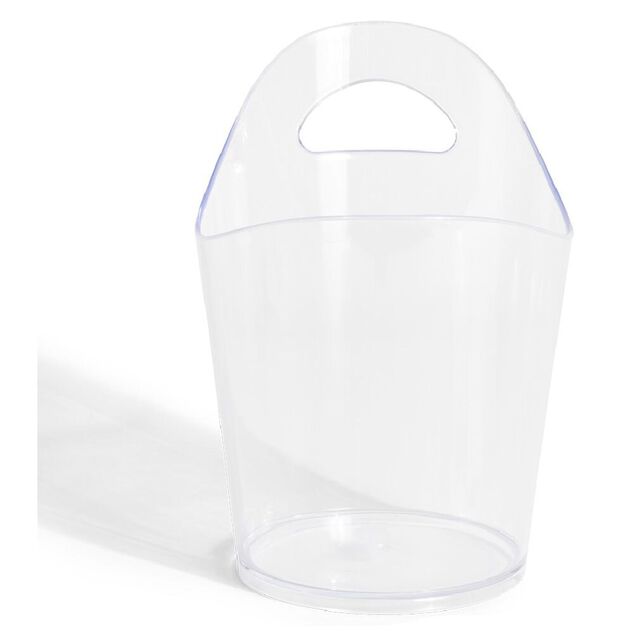 Seau &agrave; glaces 5L plastique transparent