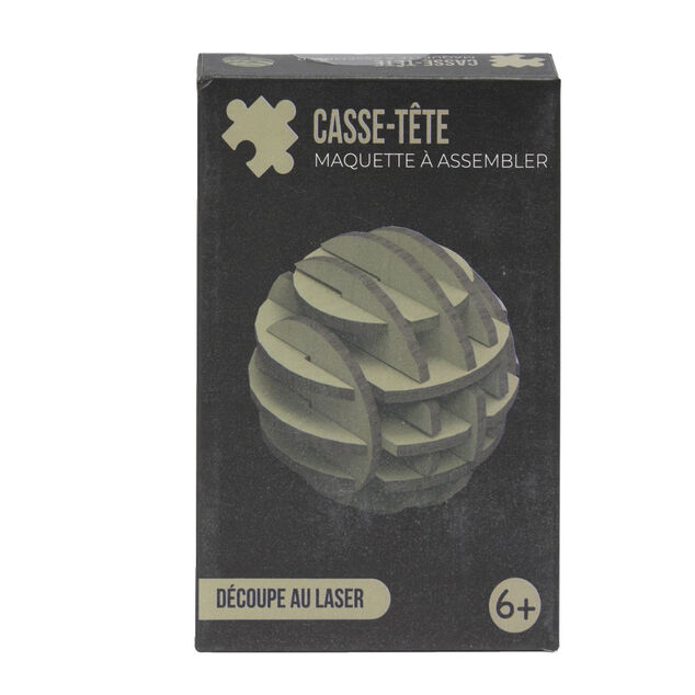 Casse-tête en bois - 8 modèles
