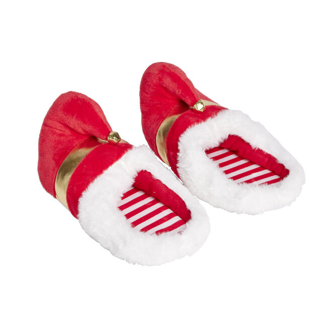 Chaussons No&euml;l mixte lutin rouges T36 &agrave; 45