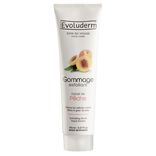 Gommage visage Evoluderm p&ecirc;che 150 ml