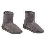 Botte grises fourr&eacute;e T36/37