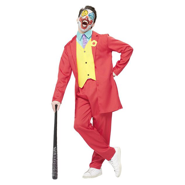 D&eacute;guisement Clown scary adulte taille M/L