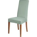 Housse de chaise extensible vert sauge 40x40xH45cm