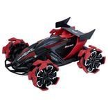 Voiture télécommandée sonore et lumineuse rouge