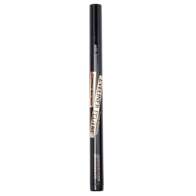 Stylo eye liner feutre pointe r&eacute;versible noir 1ml