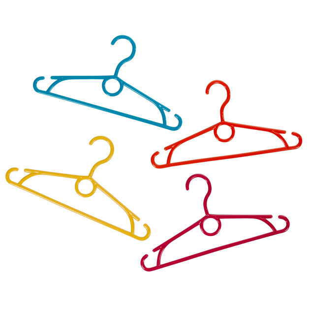 Cintre pour enfant multicolore x8