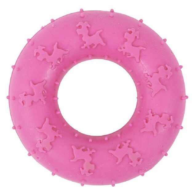 Jouet pour chien forme Cercle en caoutchouc Ø7 cm