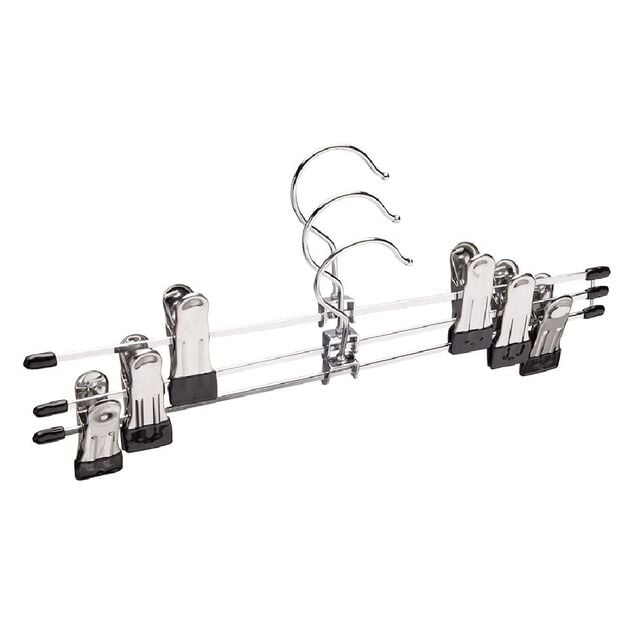 Cintre à pinces en métal x 3