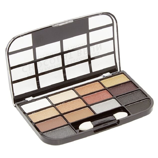 Palette Ombre paupi&egrave;re x14 teintes chocolat brun n&deg;01