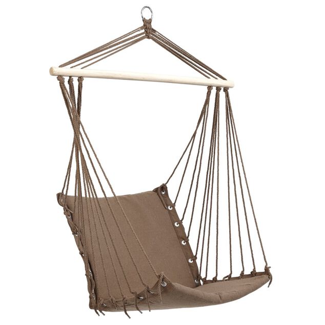 Hamac fauteuil Majorque taupe 1 personne