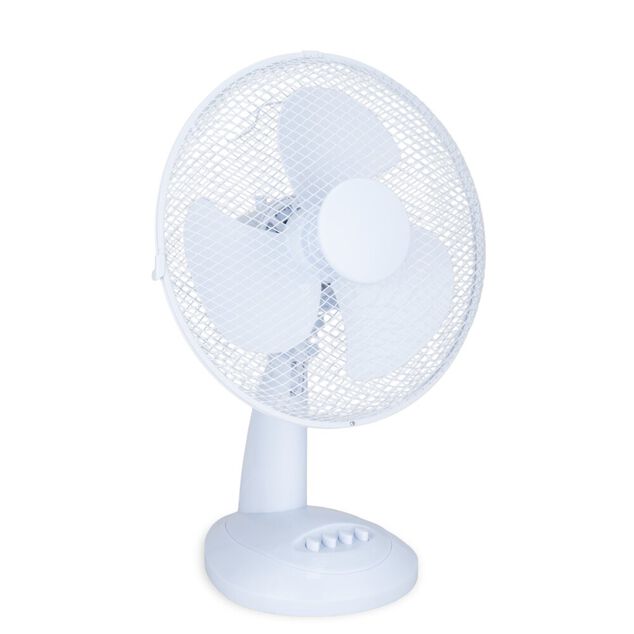 Ventilateur de table Homday m&eacute;tal et plastique 35W H47cm (2 mod&egrave;les)
