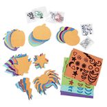 Kit art cr&eacute;atif papier sp&eacute;cial Halloween