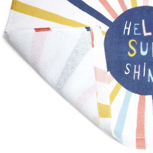 Torchon 70x45cm coton x2