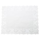 Napperon en papier blanc L35 cm x6