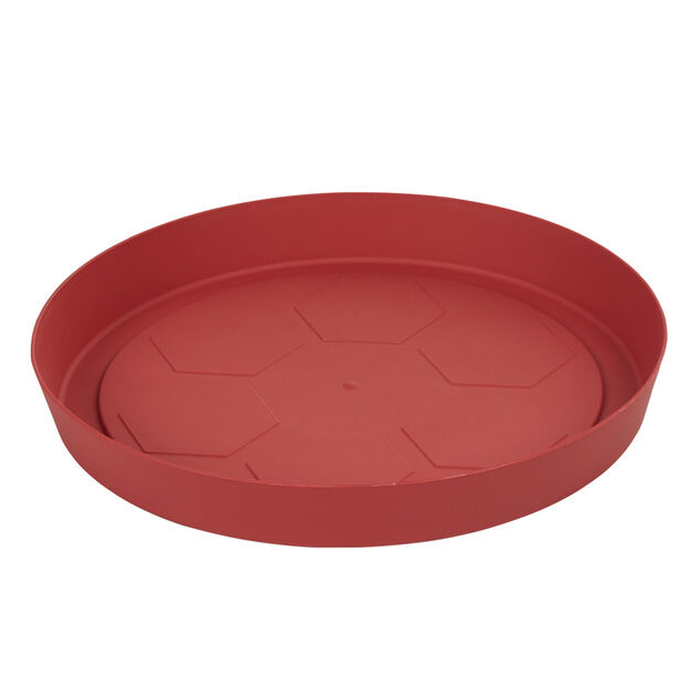 Soucoupe plastique pour pot rond 43 L rouge