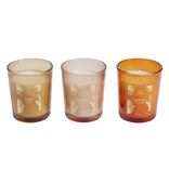 Coffret senteur 3 bougies 14H dans verre (2 modèles)