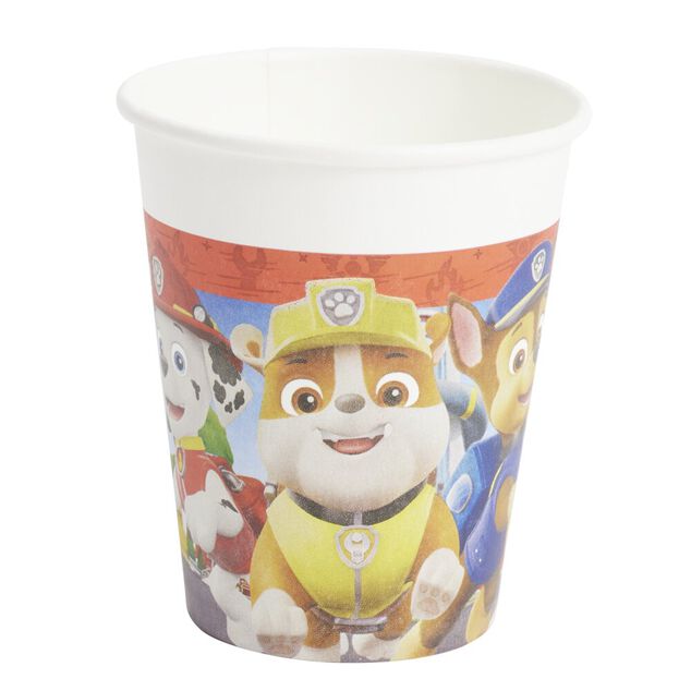 Gobelet carton x8 Pat Patrouille 20cl