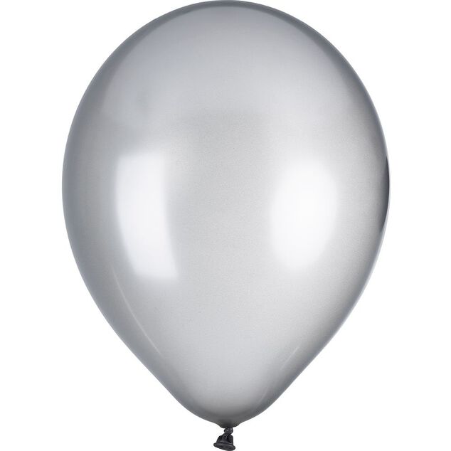 Ballon blanc dor&eacute; argent&eacute; x50