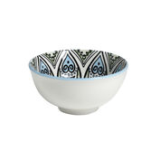 Bol d&eacute;cor oriental porcelaine &Oslash;11,5xH6cm