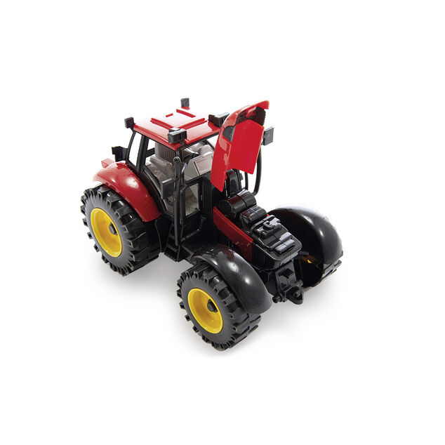 V&eacute;hicule agricole tracteur &agrave; friction