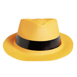 Chapeau fantaisie plastique flashy