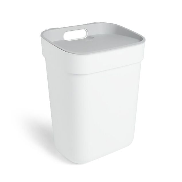 Poubelle de tri blanche 10L