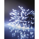 Guirlande lumineuse 240 LED blanc froid fixe et clignotant L.23,9 m