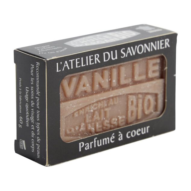 Savon au lait d'ânesse 60gr L'artisan Savonnier (plusieurs modèles)