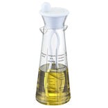 Mélangeur à vinaigrette blanc transparent