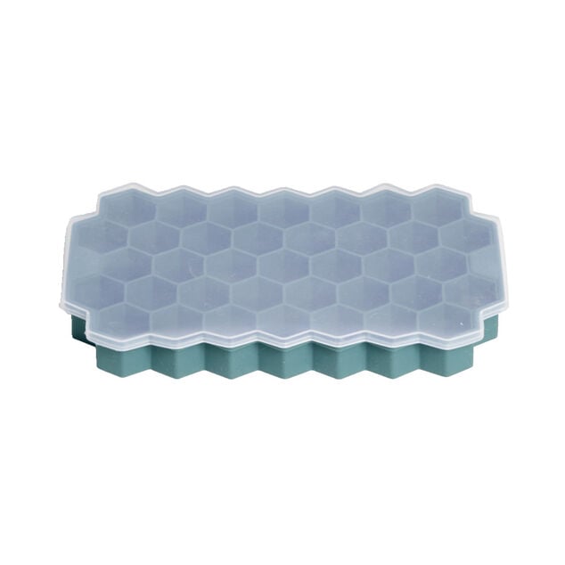Moule &agrave; gla&ccedil;on forme hexagonale silicone 20,8x12,5x2,3cm