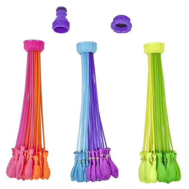 Bombe &agrave; eau multicolore x100